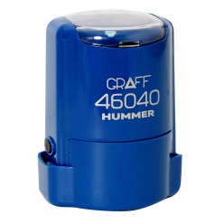Оснастка GRAFF 46040 "HUMMER" d 40 мм синяя с футляром